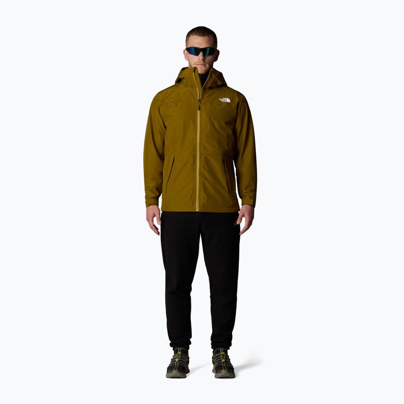 Giacca da pioggia da uomo The North Face Dryzzle Futurelight Jacket verde muschio 2