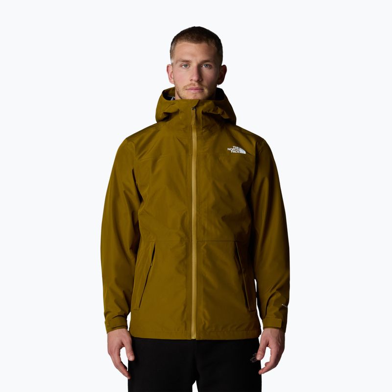 Giacca da pioggia da uomo The North Face Dryzzle Futurelight Jacket verde muschio 4