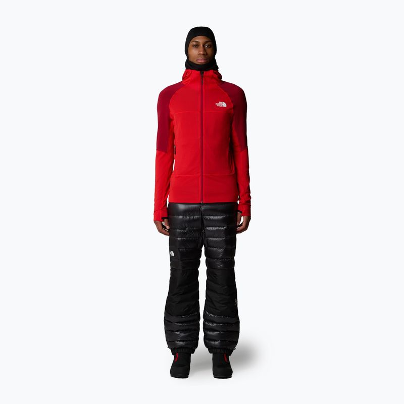 Felpa con cappuccio da uomo The North Face Bolt Polartec rosso alto rischio/rosso granata 2