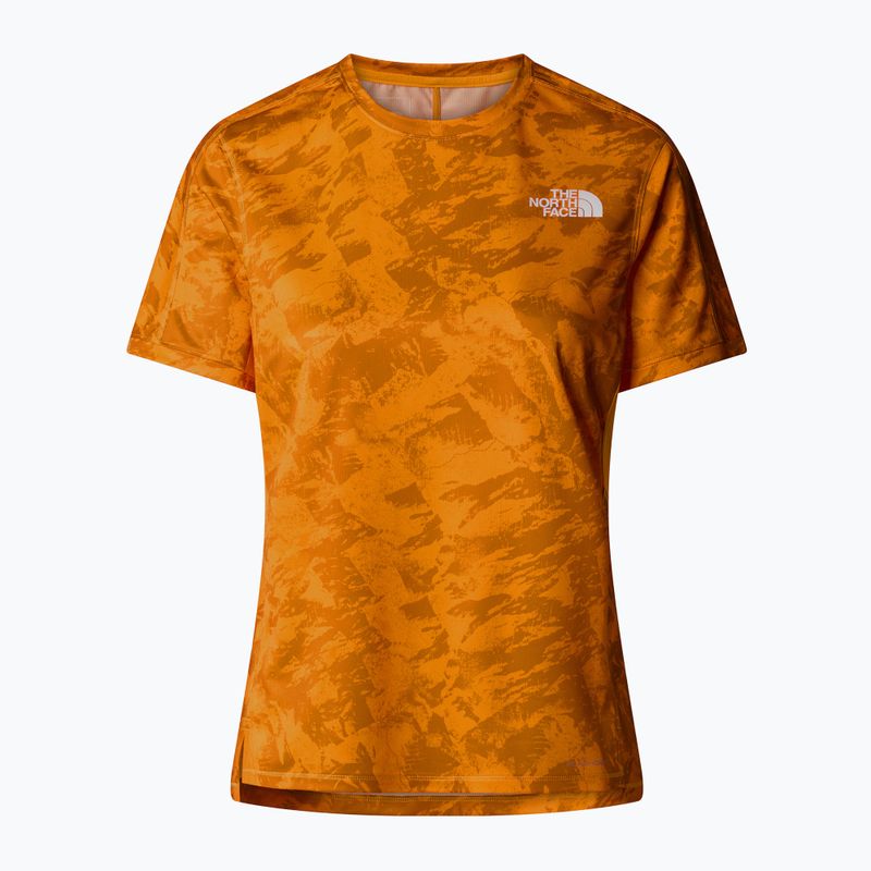 Maglietta running donna The North Face Sunriser apricot glaze mountain 4