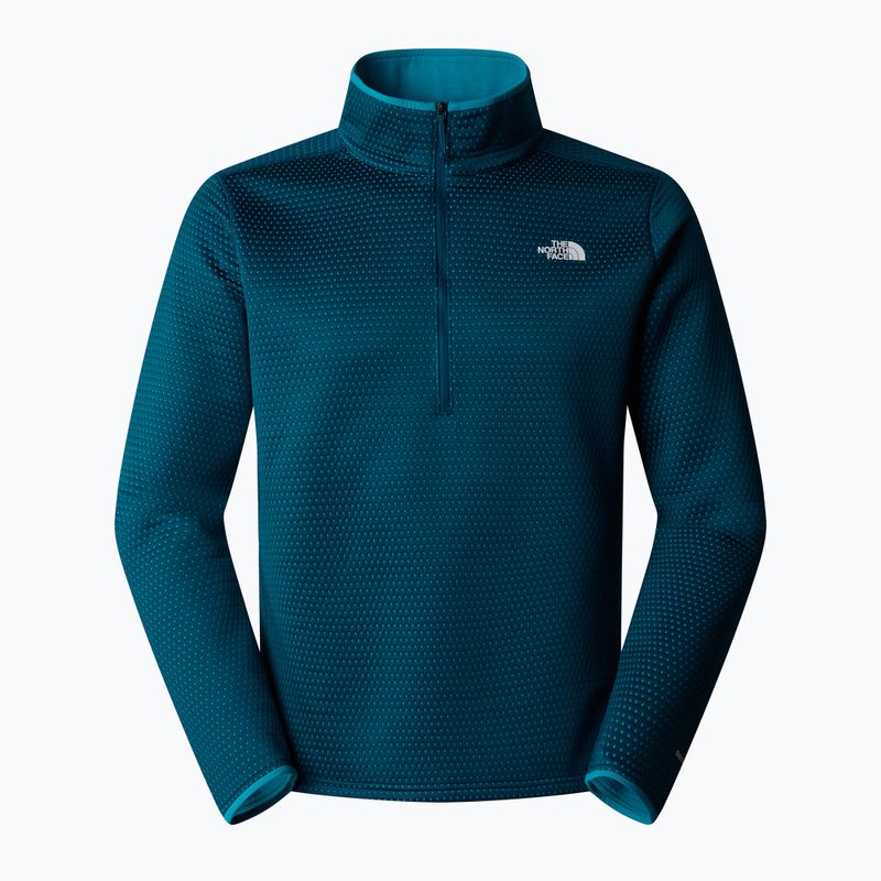 Felpa da trekking da uomo The North Face Vertical Thermal 1/4 Zip midnight petrol 4