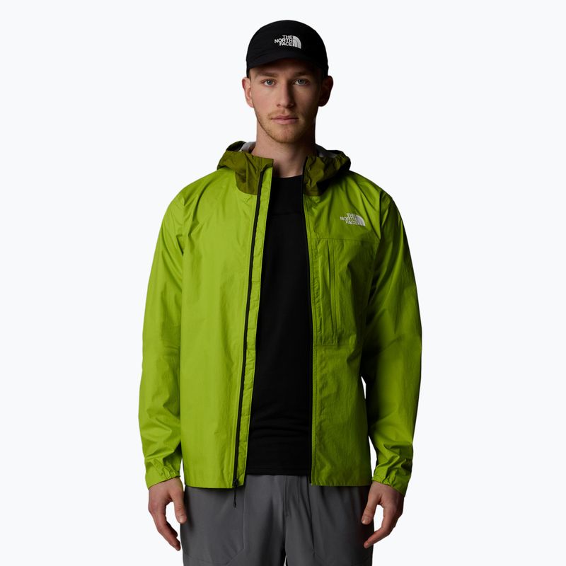 Giacca da corsa The North Face Higher Run Rain Rain da uomo in erba di prato 4