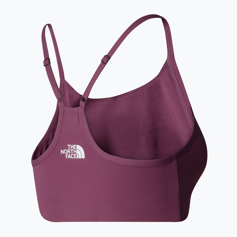 Reggiseno da allenamento The North Face Flex midnight mauve 5