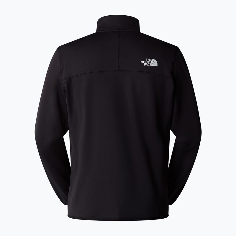 Felpa da uomo The North Face Crest FZ nero 6