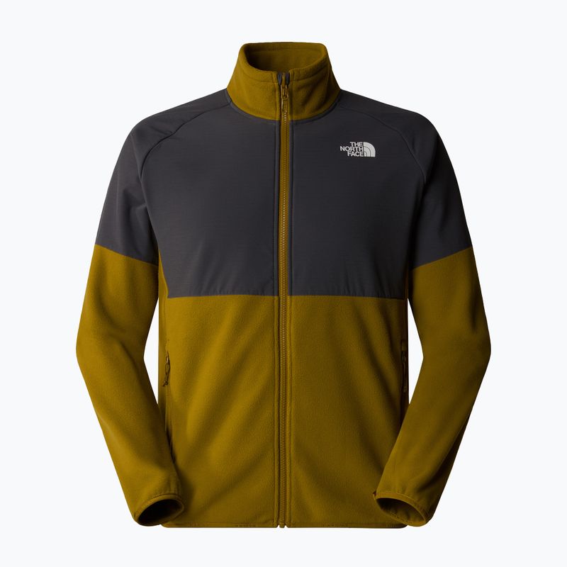 Felpa The North Face Glacier Heavyweight Full Zip da uomo verde muschio/grigio asfalto 5