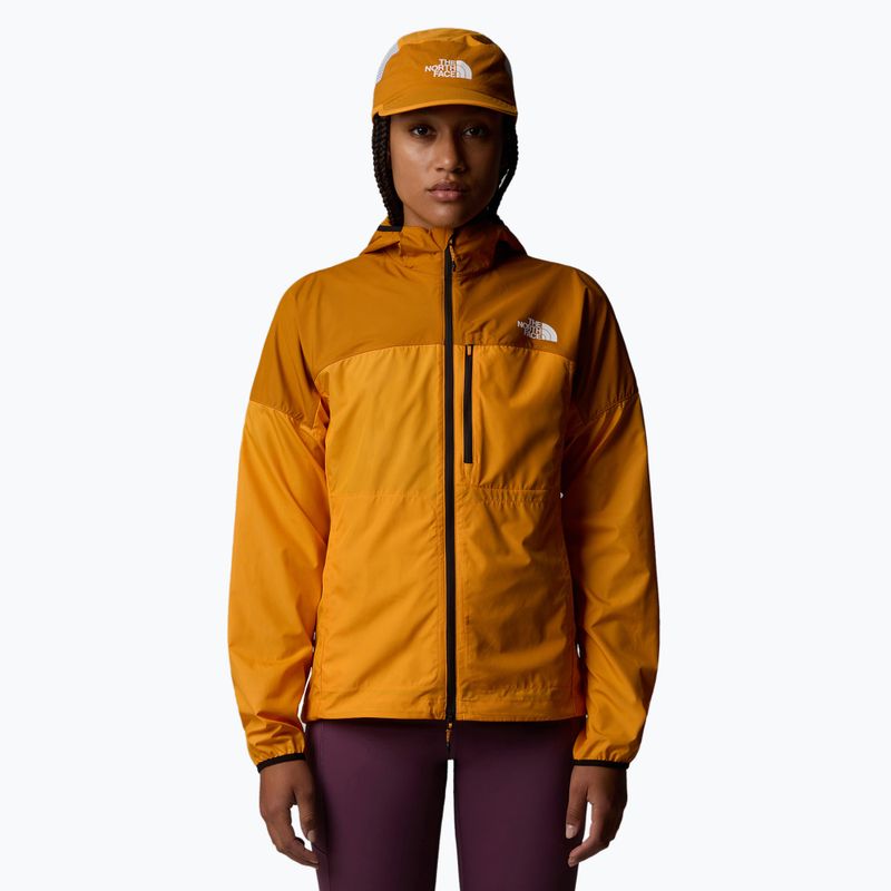 Giacca da corsa da donna The North Face Higher Run Wind albicocca smaltata/ferro citrino