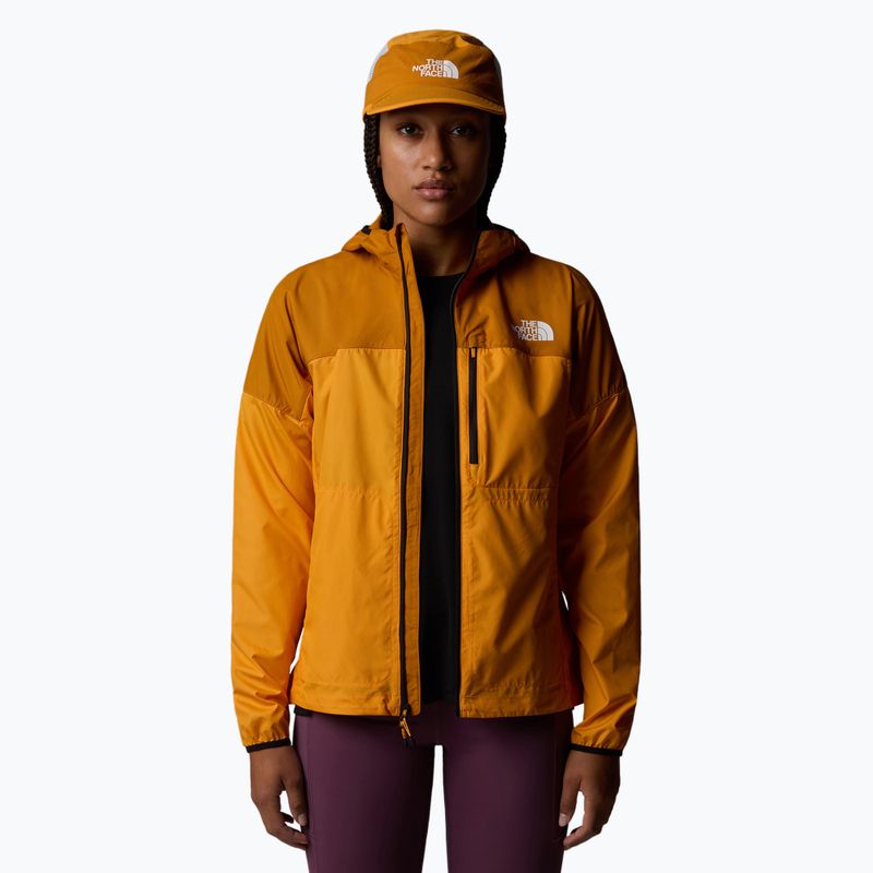 Giacca da corsa da donna The North Face Higher Run Wind albicocca smaltata/ferro citrino 4