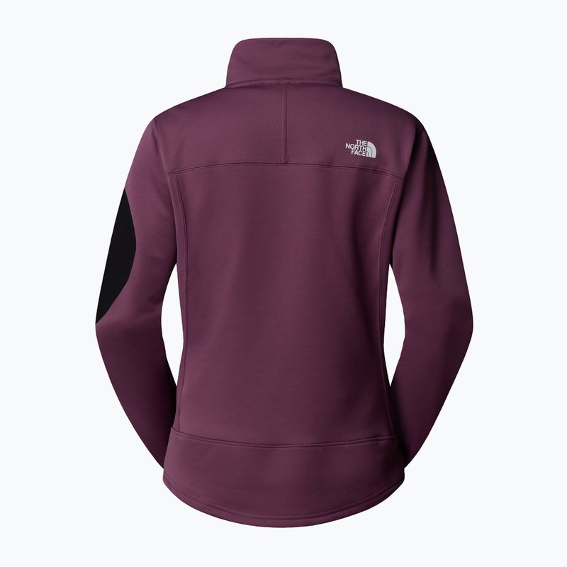 Felpa The North Face donna Mistyescape midnight mauve/nero 2