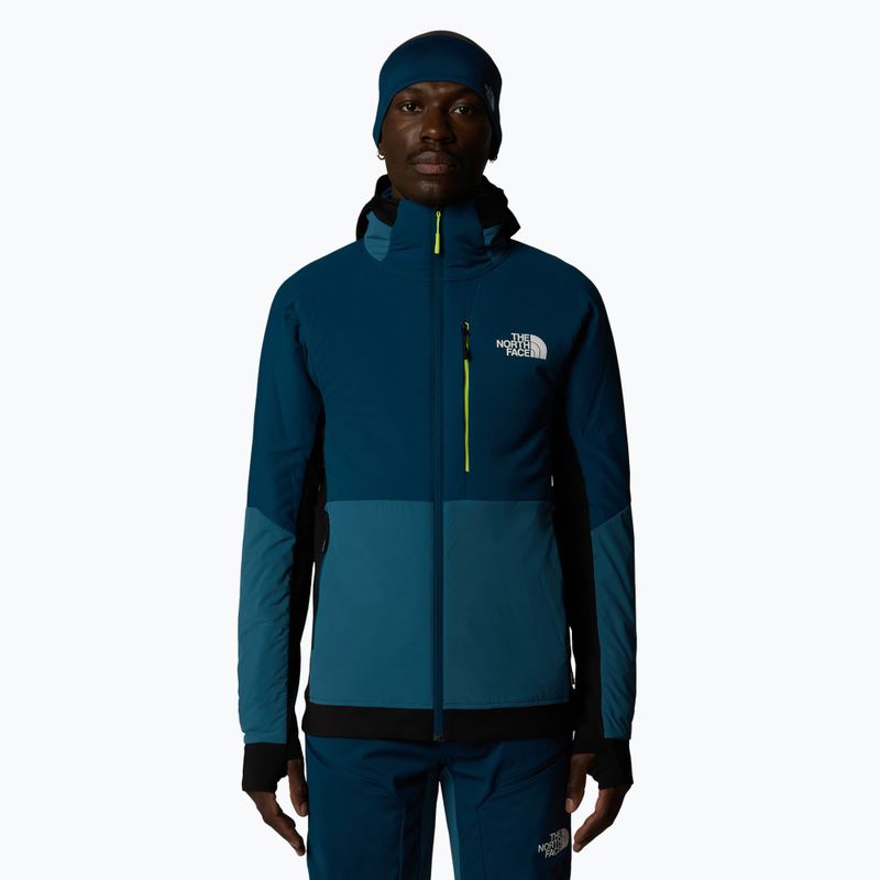 Giacca ibrida da uomo The North Face Binntal Hybrid Ventrix Hoodie blu germano/notturno