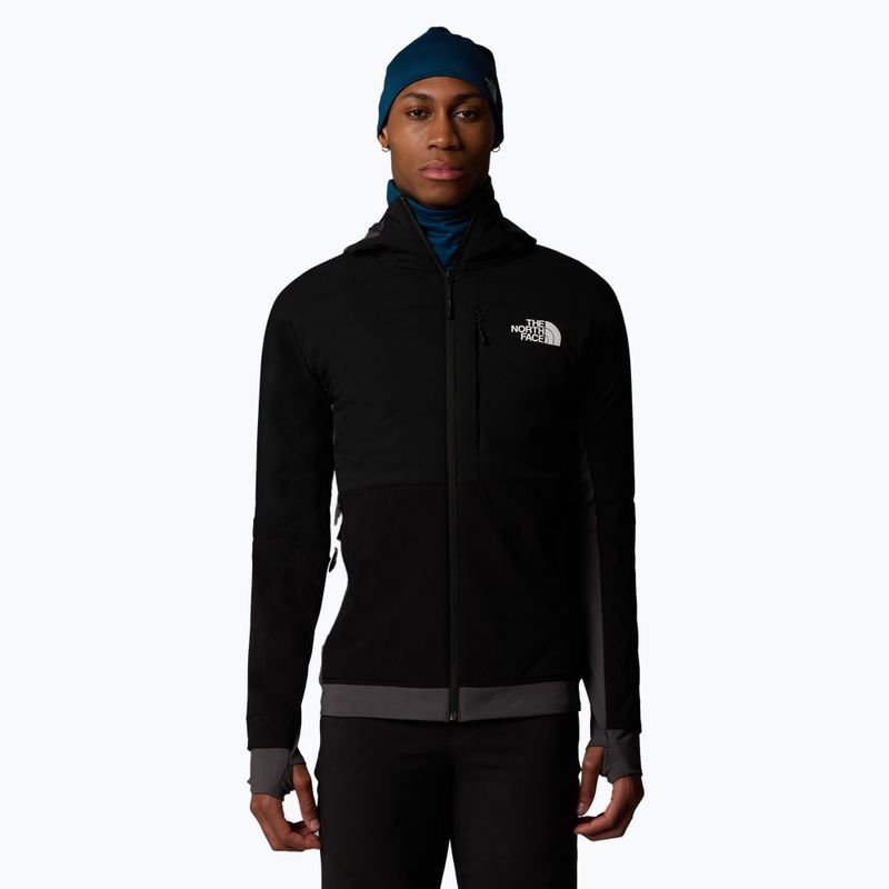 Giacca ibrida da uomo The North Face Binntal Hybrid Ventrix Hoodie nero/nero/ant