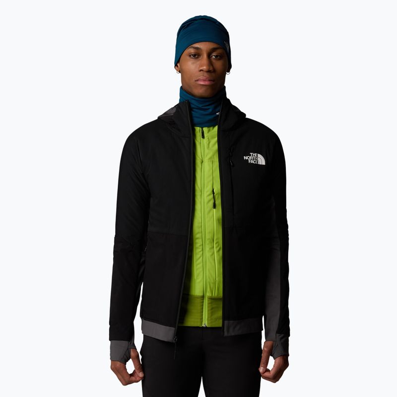 Giacca ibrida da uomo The North Face Binntal Hybrid Ventrix Hoodie nero/nero/ant 4