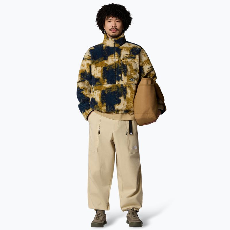 Felpa uomo The North Face Extreme Pile Pullover midnight petrol bleach dye 2