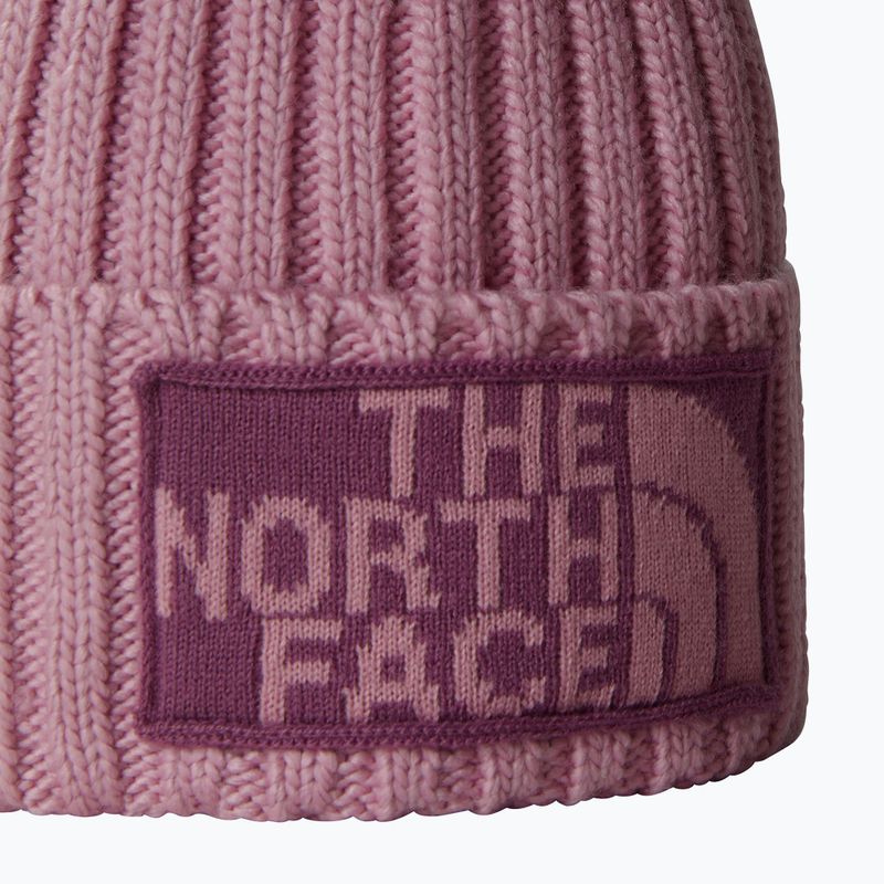 Berretto invernale da uomo The North Face Heritage Ski Tuke malva/mezzanotte malva 2