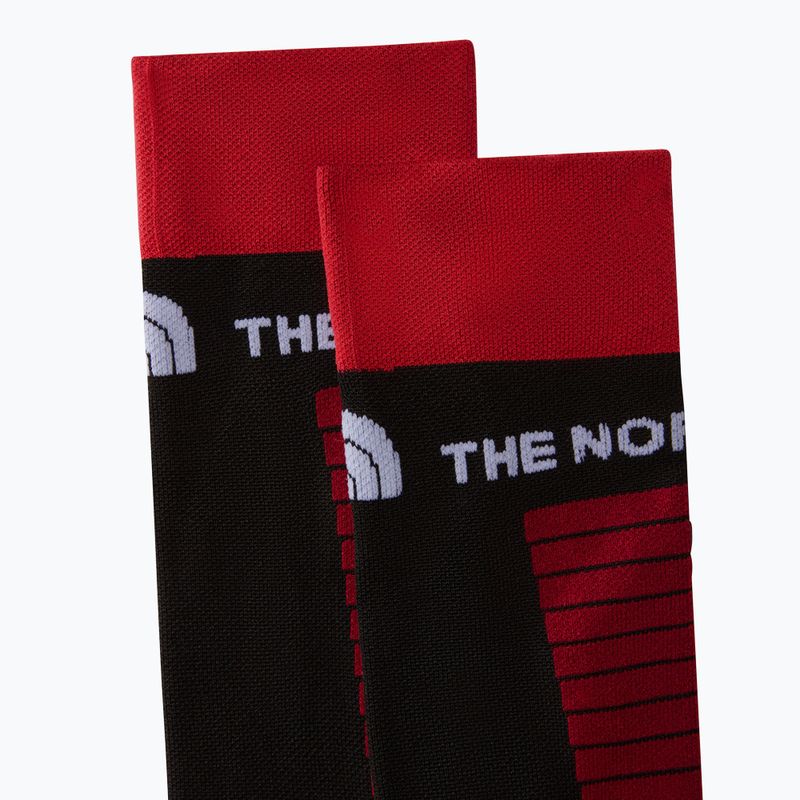 Calze da sci The North Face Performance da uomo nero/rosso 5