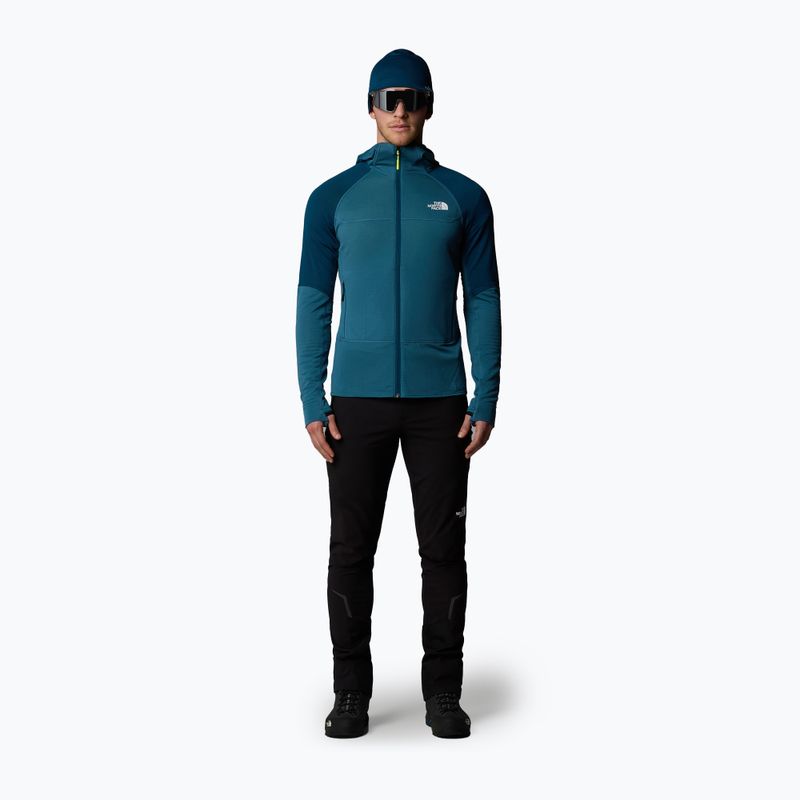 Felpa con cappuccio The North Face Bolt Polartec da uomo blu germano/benzina notte 2