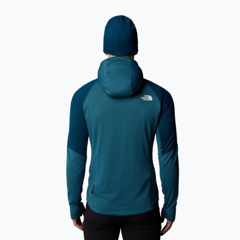 Felpa con cappuccio The North Face Bolt Polartec da uomo blu germano/benzina notte 3