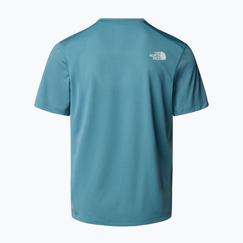 Maglietta da corsa da uomo The North Face Lightbright Tee blu alga 2