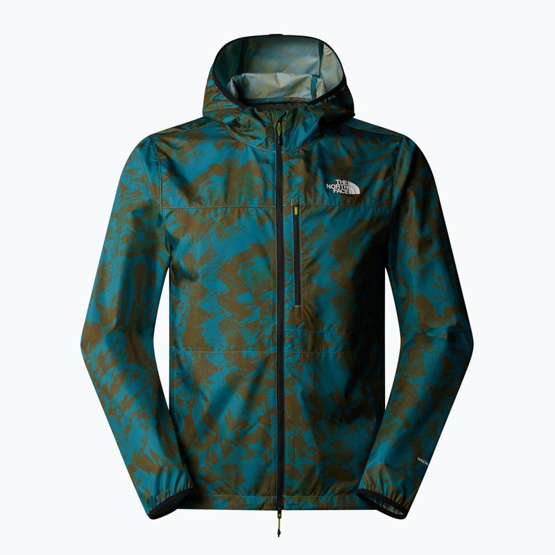 Giacca da corsa in montagna da uomo The North Face Higher Run Wind blu alga 4