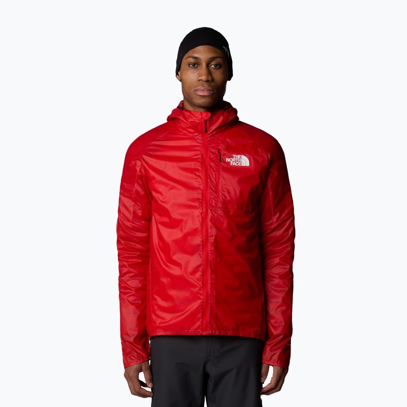 Giacca a vento da uomo The North Face Windstream Shell rosso ad alto rischio