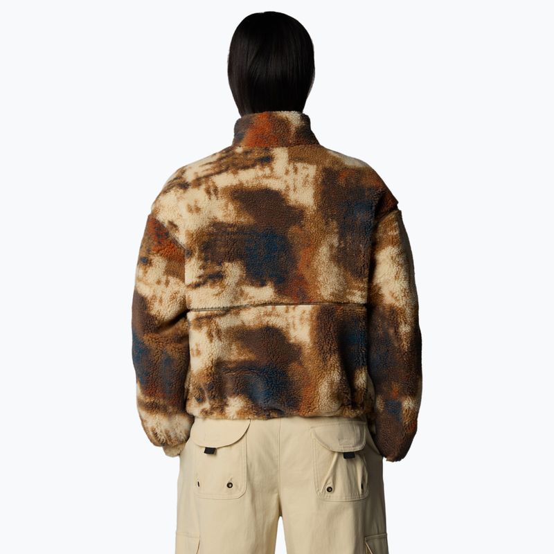 Felpa donna The North Face Extreme Pile Pullover gravel bleach dye 3