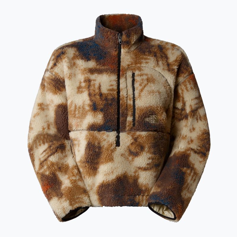 Felpa donna The North Face Extreme Pile Pullover gravel bleach dye 4