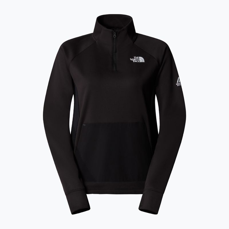 Felpa donna The North Face Mountain Athletics Fleece 1/4 Zip nero 4