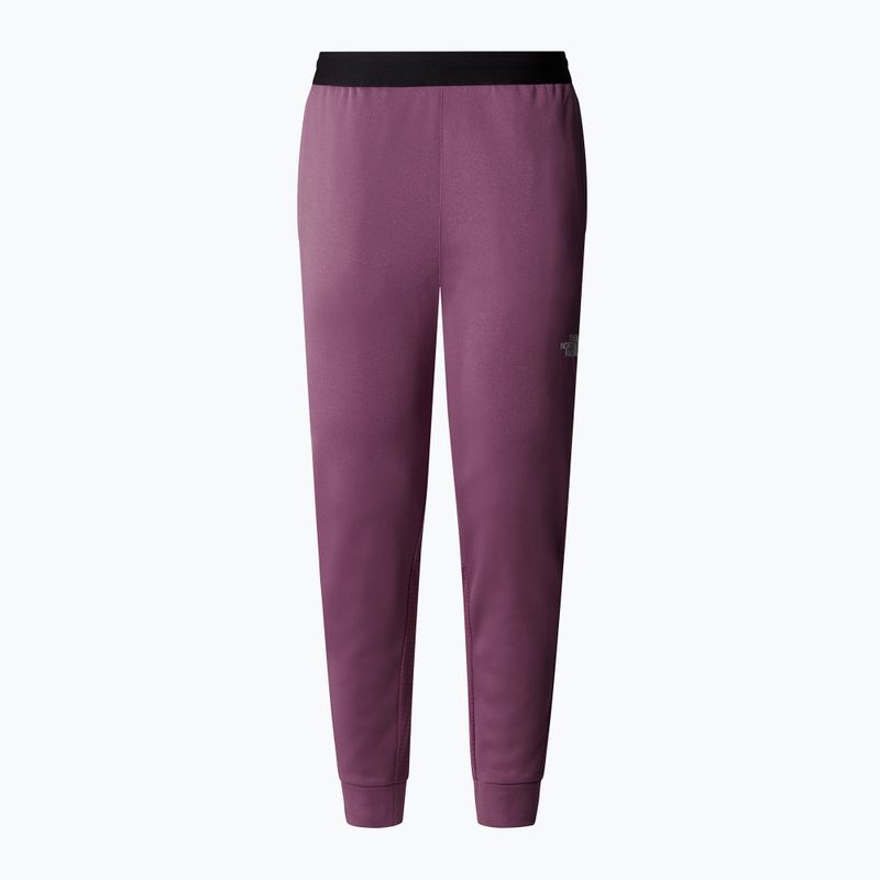 Pantaloni da donna The North Face Mountain Athletics Fleece mezzanotte malva 4