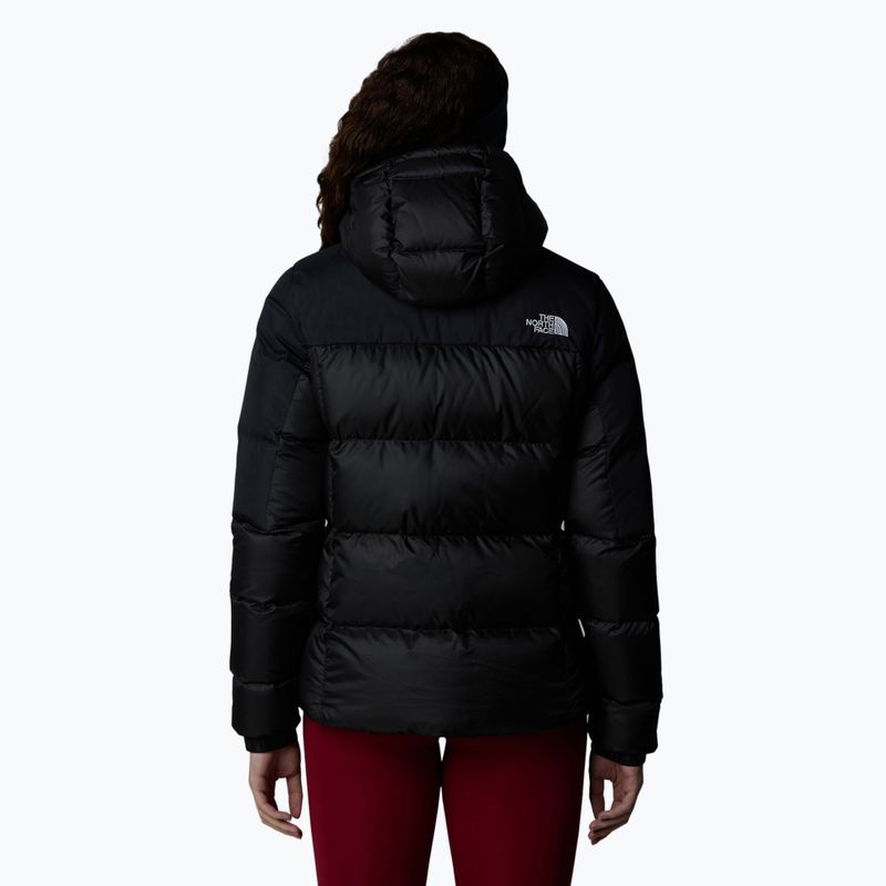 Piumino da donna The North Face Diablo Down 2.0 Hoodie nero heather/blk 3