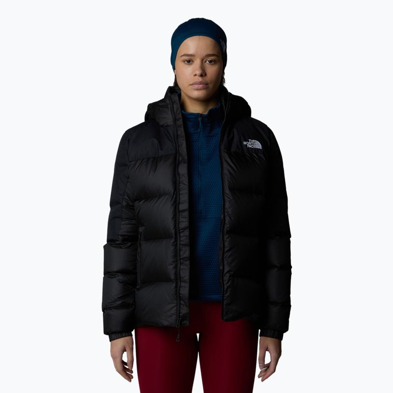 Piumino da donna The North Face Diablo Down 2.0 Hoodie nero heather/blk 4