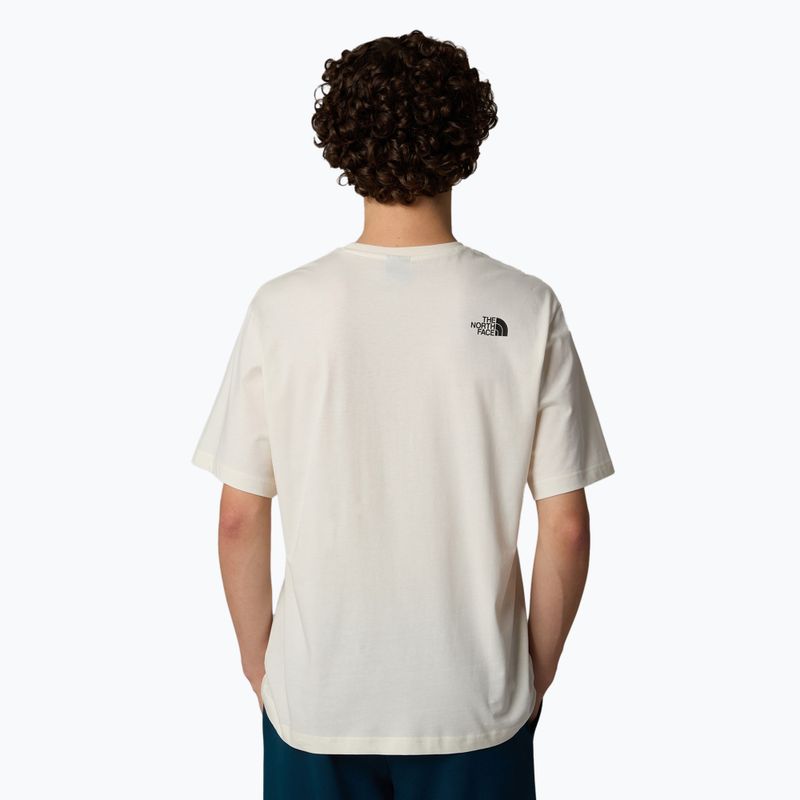 Maglietta The North Face Varsity Graphic white dune da uomo 3
