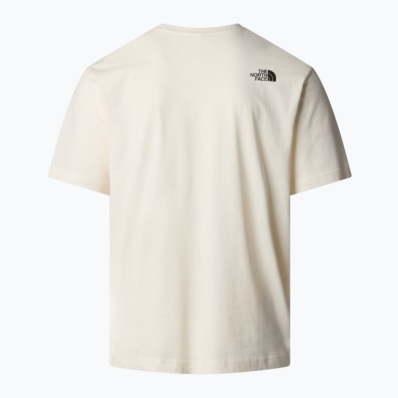 Maglietta The North Face Varsity Graphic white dune da uomo 5