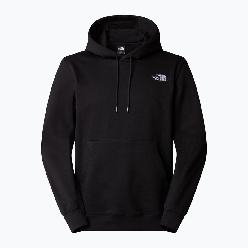 Felpa con cappuccio The North Face Essential Relaxed da uomo, nero 4