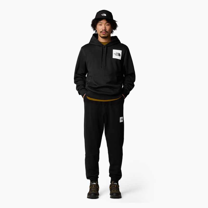 Felpa con cappuccio The North Face Fine Uomo, nero 2