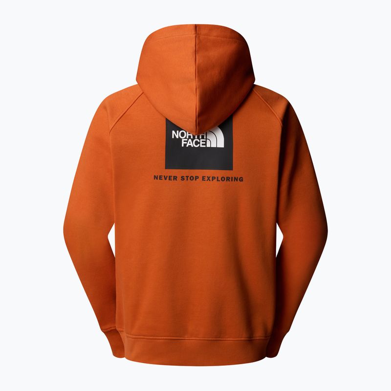 Felpa con cappuccio The North Face Raglan Box Nse Uomo - Rame terracotta 2