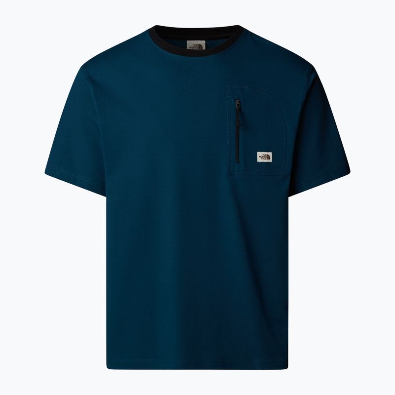 Maglietta The North Face Heritage Pocket Tee da uomo in benzina mezzanotte 4