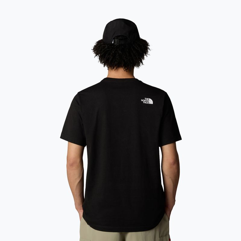 Maglietta The North Face Easy da uomo, tnf nero 3