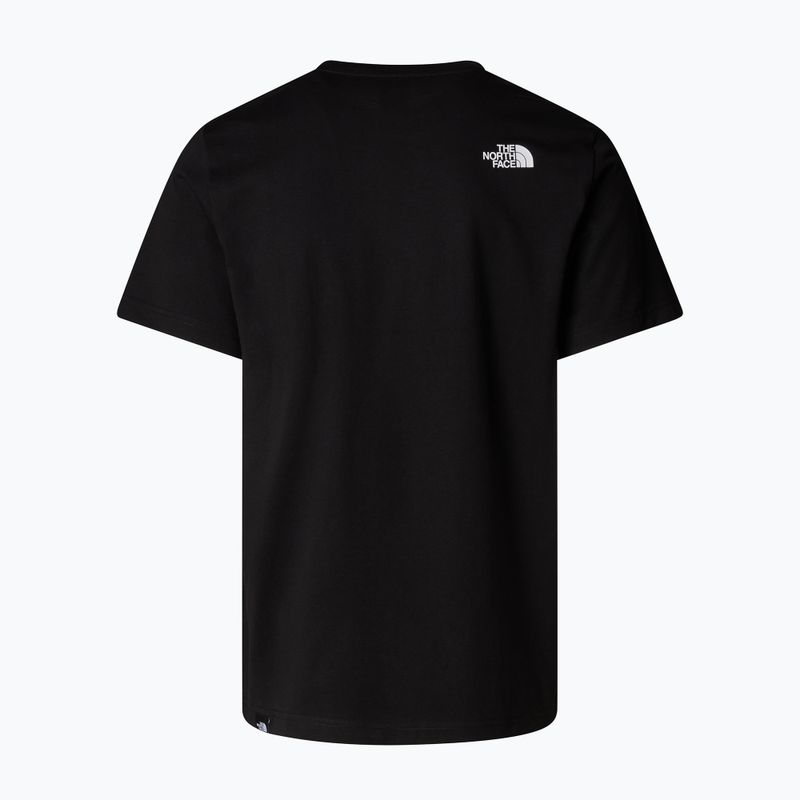 Maglietta The North Face Easy da uomo, tnf nero 5