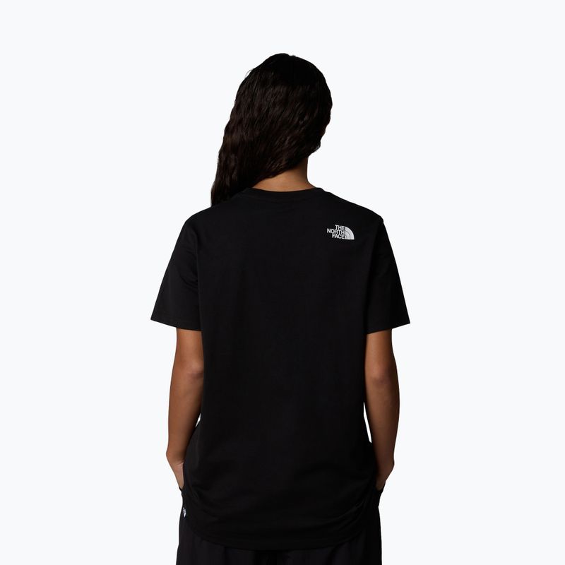 Maglietta The North Face Relaxed Easy Tee donna nero tnf 3