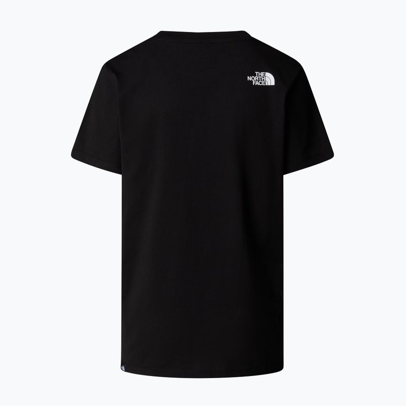 Maglietta The North Face Relaxed Easy Tee donna nero tnf 5