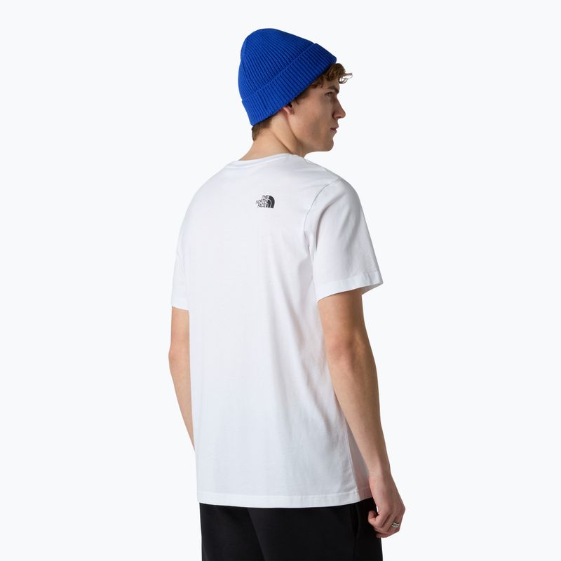 Maglietta The North Face Fine bianca da uomo 3