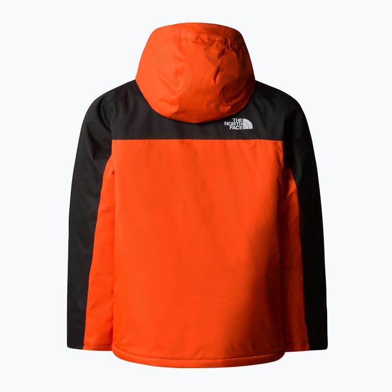 Giacca da sci The North Face Freedom Insulated arancione per bambini 6