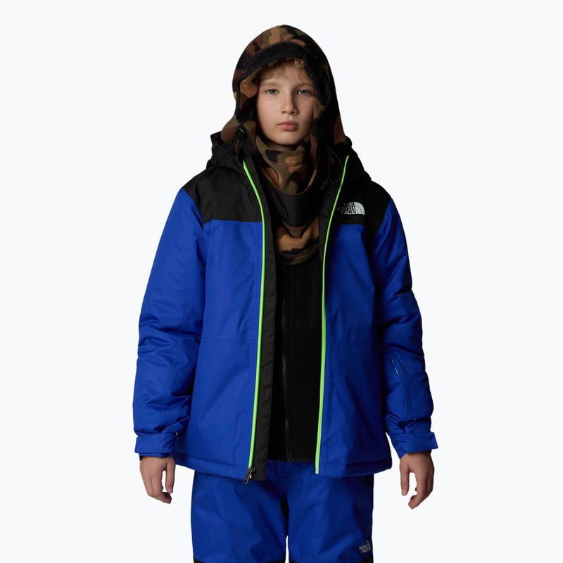 Giacca da sci The North Face Freedom Insulated blu per bambini 4