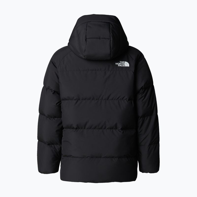 Piumino bambino The North Face Teen North Down Fleece Lined Short Parka tnf black 2