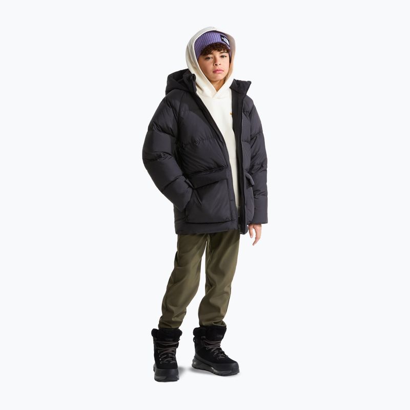 Piumino bambino The North Face Teen North Down Fleece Lined Short Parka tnf black 4