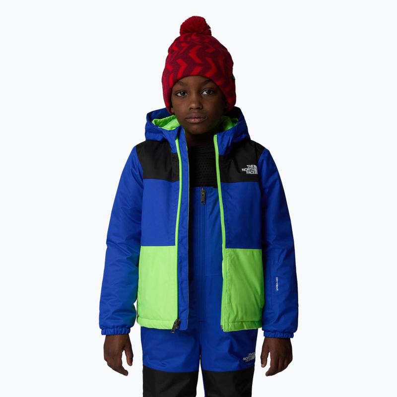 Giacca da sci The North Face Kid Freedom Insulated blu per bambini 4