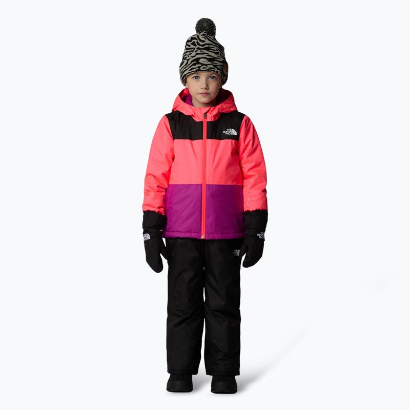 Giacca da sci per bambini The North Face Kid Freedom Insulated radiant poppy 2