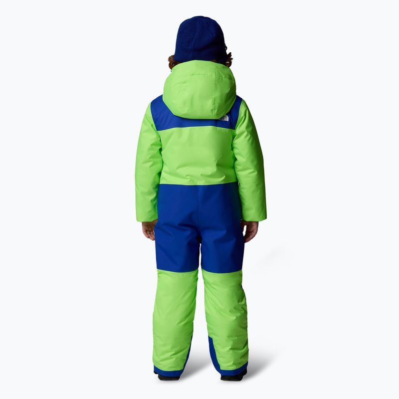 Tuta da neve The North Face Kid Freedom verde sicurezza 2