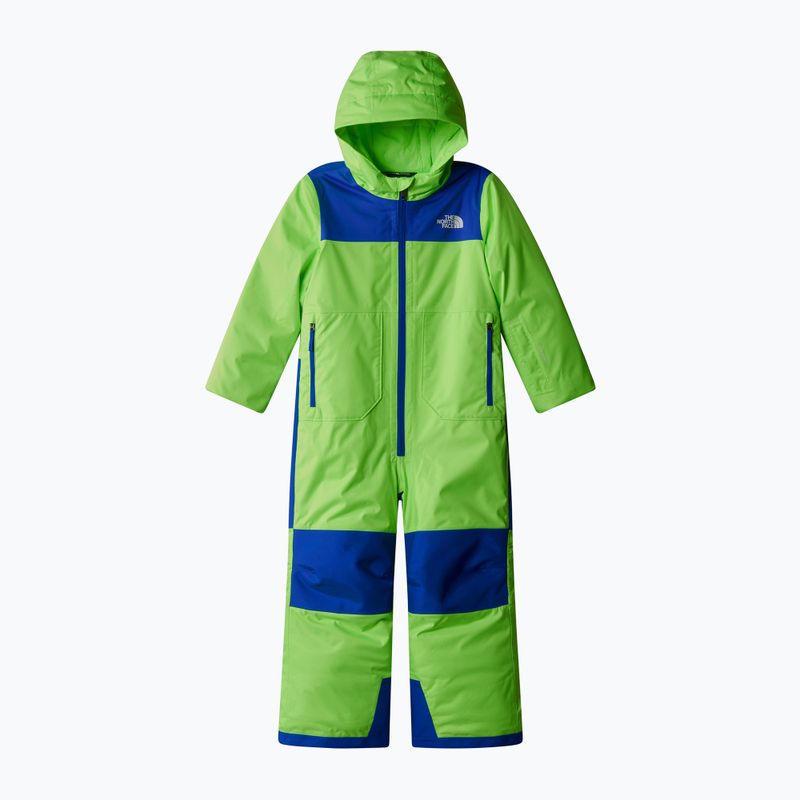 Tuta da neve The North Face Kid Freedom verde sicurezza 3