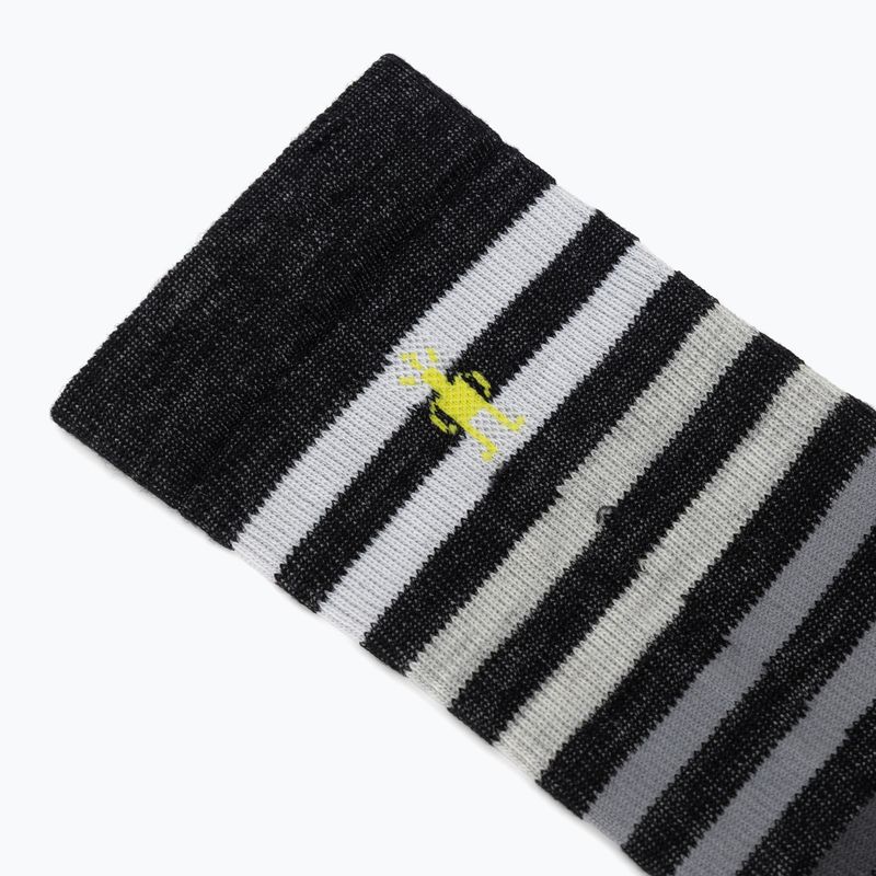 Calzini Smartwool Everyday Spruce Street Crew black/white 3