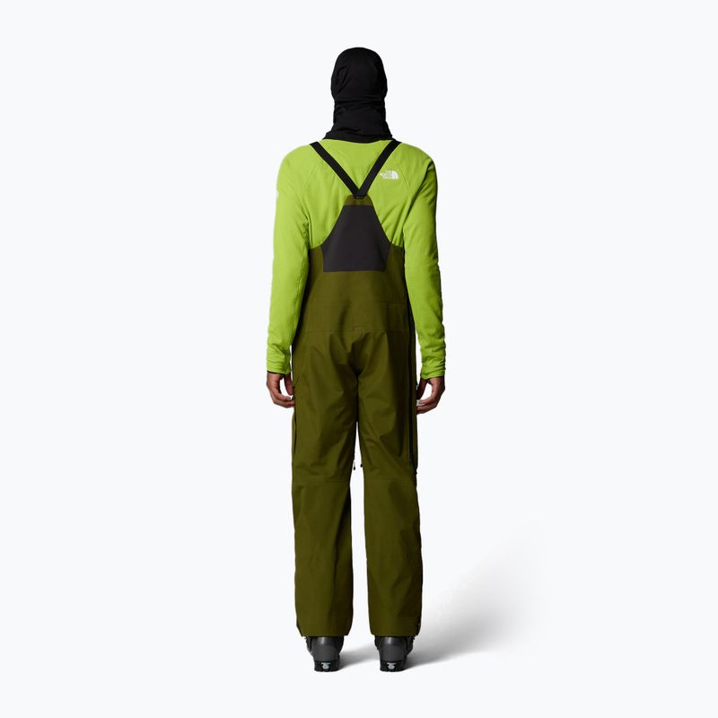 Pantaloni da sci uomo The North Face Verbier GTX Bib forest olive 2